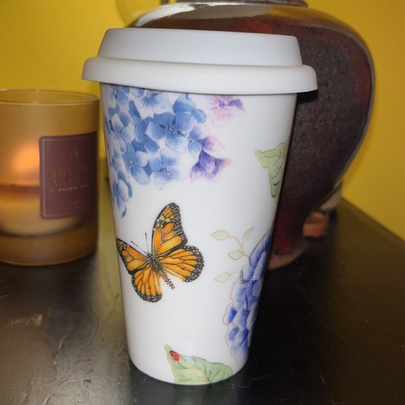 LENOX American by Design Butterfly Meadow Thermal travel mug with lid - Picture 5 of 9